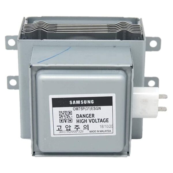 [OM75P(31) Magnetron OEM Mania] OM75P(31) ESGN New OEM Produced for Samsung Microwave Magnetron Assembly Replacement Part - Image 2