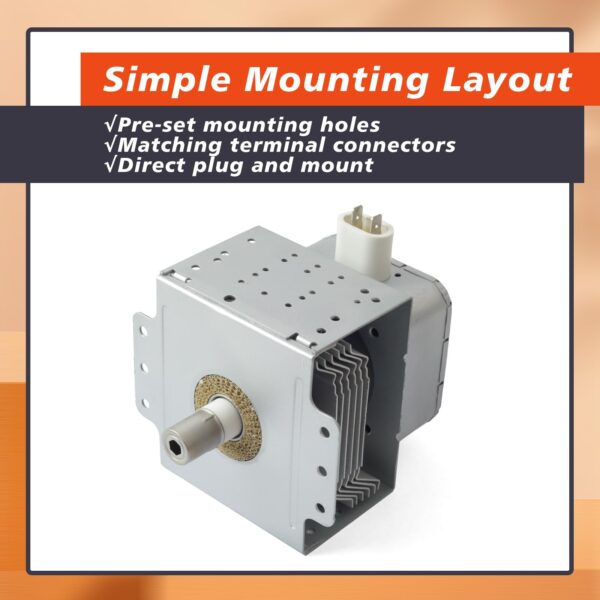 Mhrxusd WB27X41826 Microwave Magnetron Compatible with GE Microwave Ovens - Image 7
