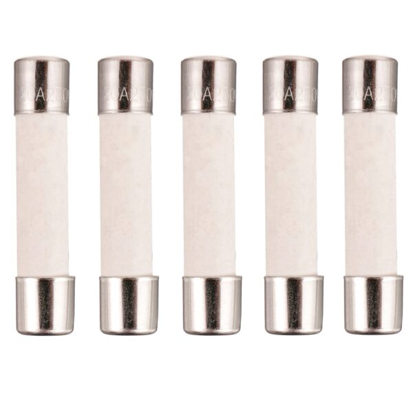 BOJACK Microwave Fuse 20a Ceramic Fuse 20 Amp 250V Slow-Blow Compatible and Universal Replacement for WB27X10388 and Other Microwaves - Image 3