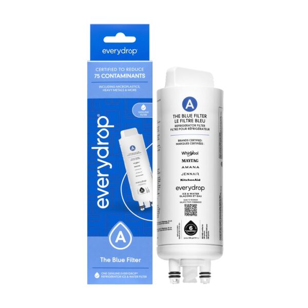 everydrop by Whirlpool Ice & Water Refrigerator Filter A, Blue, EDRARXD1 - Image 2