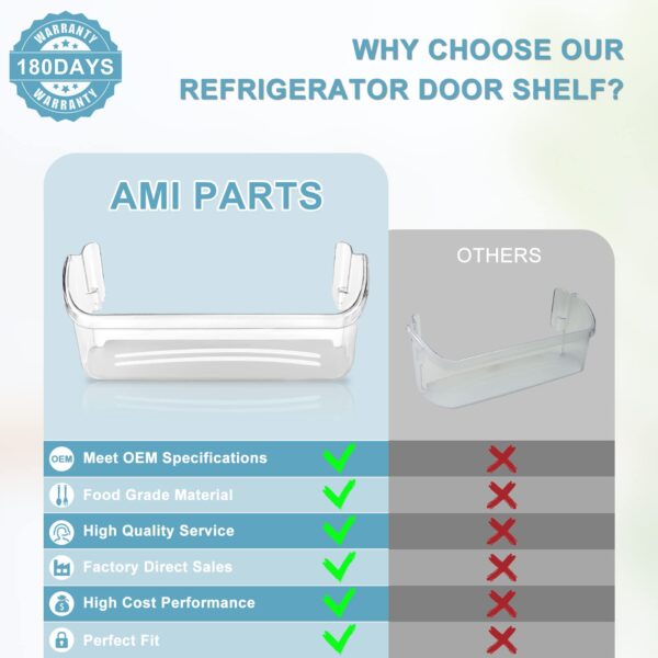 Upgraded 242126602 Refrigerator Door Bin Shelf Replacement Part - Image 5