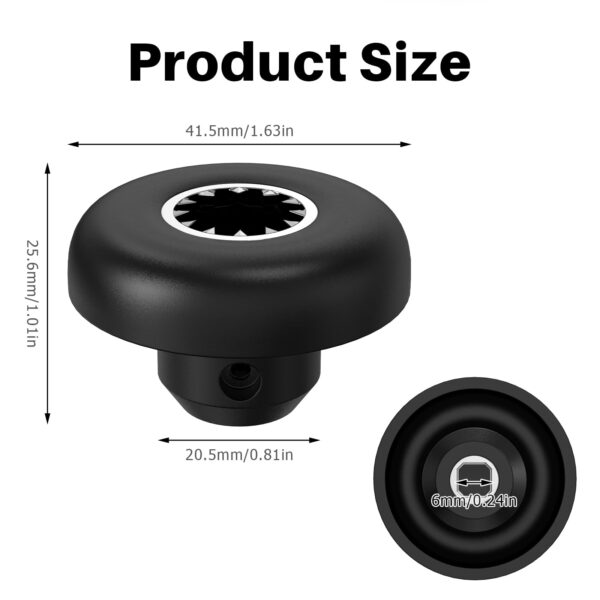 Blender Drive Socket Compatible with Vitamix, 5 Pack Drive Socket Replacement 891 802 15546 15547 Compatible with Vitamix Professional Series, Allen Wrench Included - Image 7