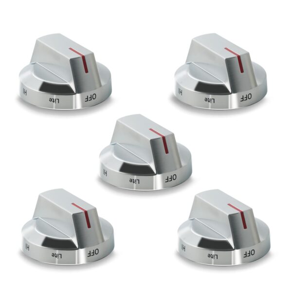 Nagaros Original-Spec Stove Knobs Replacements DG94-04167X (5-Pack)