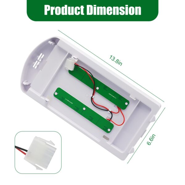 W11527432 Refrigerator Led Light Replacement Fit For Whirlpool Maytag Amana Fridge Light Module Replacement W11101384 W11333374 W11387579 W11042554 WRX735SDHZ02 WRX735SDHZ03 Light - Image 7