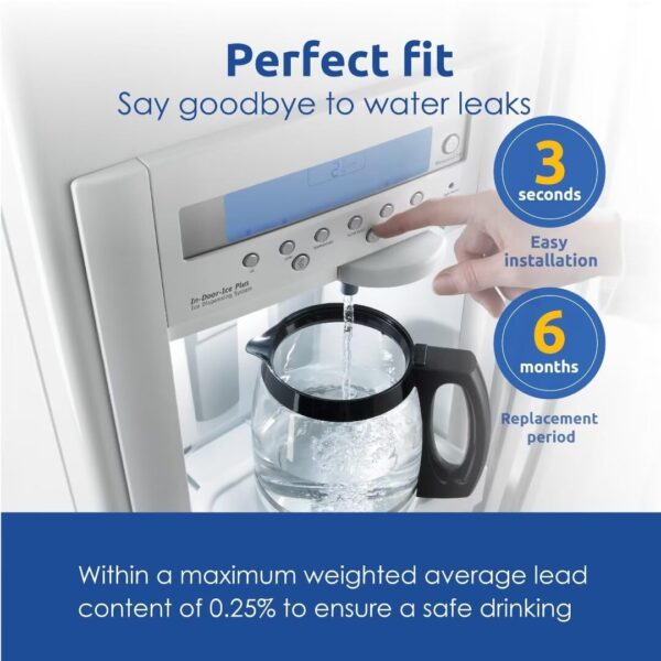 EPTWFU01 Water Filter Replacement, 3 Pack - Image 2