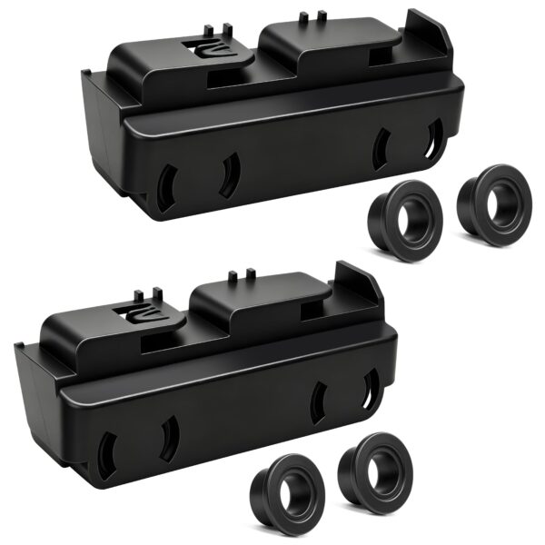 WD28X27241 GE Dishwasher Rack Carrier And Roller Kit for GE Dishwasher Lower Rack Wheels Assembly,Interchangeable With Both The Left and Right Side -Replaces WD12X10439, WD12X10446, WD12X10447-2Pack - Image 8