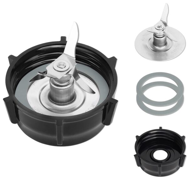 Ice Blade & ABS Base with 2 O-Ring Gaskets, Compatible with Oster Blender - Image 4