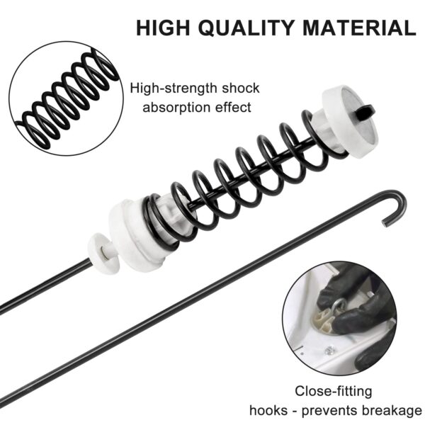 W10780048 Washer Suspension Rod Kit Fit for Ken-more Whirl-pool - Image 5