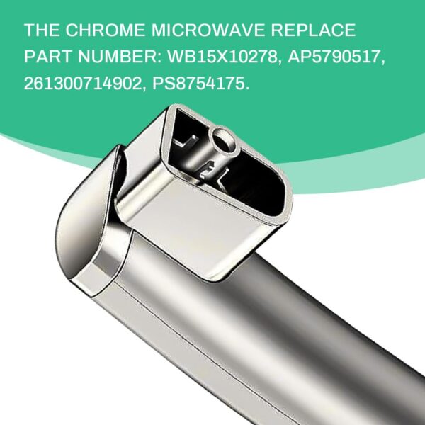 WB15X10278 Microwave Handle Compatible with General Electric GE Microwave - Image 2