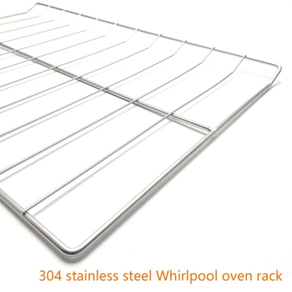 24-3/4” Shelves Range Oven Rack Grates Replacement for Whirlpool Oven Part WPW10179152, W10179152, WP4455488, MET8665XB00 MET8665XB02 GBD309PVB00, GBD309PVB02 - Image 4