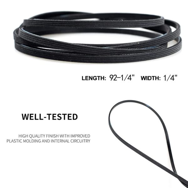 Dryer Drum Drive Belt for Kenmore Series 70 80 100 600& Replaces Model 110 - Image 2