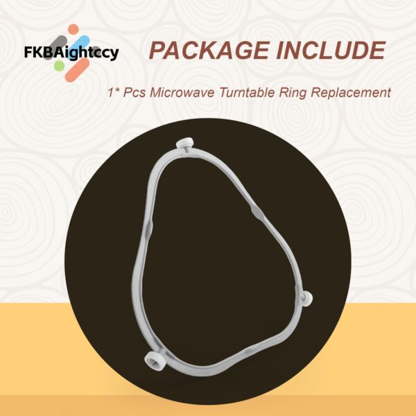 1PCS W11252182 for Whirlpool Microwave Turntable Ring Replacement with Rollers 8206227 Microwave Glass Tray Support Holder for Amana Kenmore Whirlpool Microwave Inner Ring Accessories Parts - Image 5