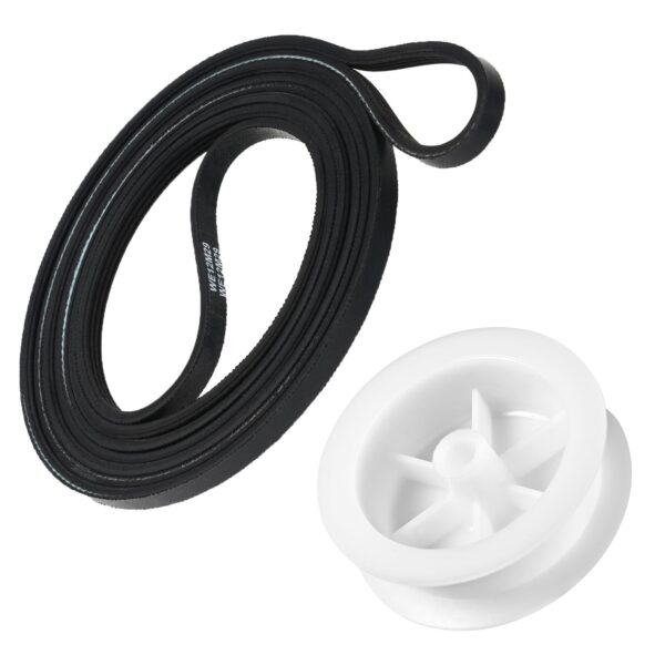WE03X31620 Dryer Idler Pulley & WE03X29897 Dryer Belt Replacement Kit - Image 6