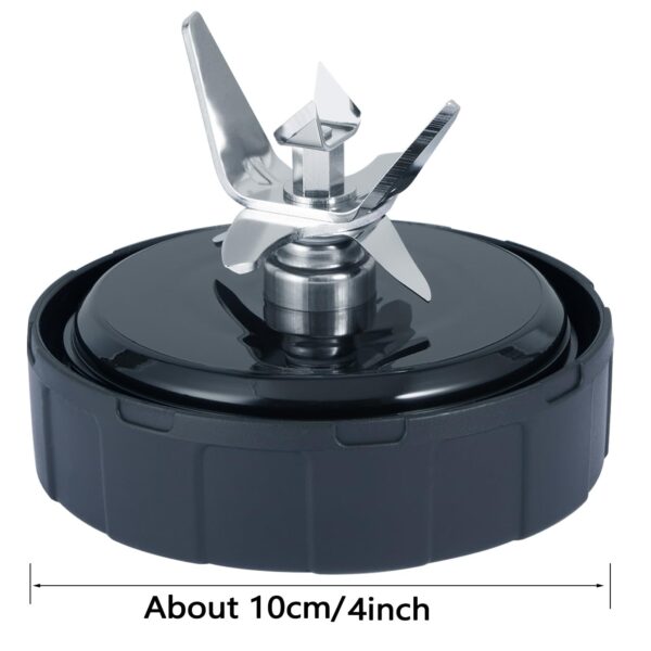 [ New Model] Replacement blender Blade for Ninja Accessories, Only Compatible with Nutri Ninja Foodi Power Blender SS150,SS151,SS300, SS350,SS351, SS351TGT, CO351B, SS100, SS101, SS101C, CO101B - Image 4