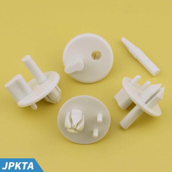 4 Pcs 241993101 Crisper Shelf Cover Support Refrigerator Shelf Support Replacement Part Compatible with Frigidaire Kenmore Refrigerators Replaces for 240350802 1513081 AP4393090 PS2358879 AH2358879 - Image 2
