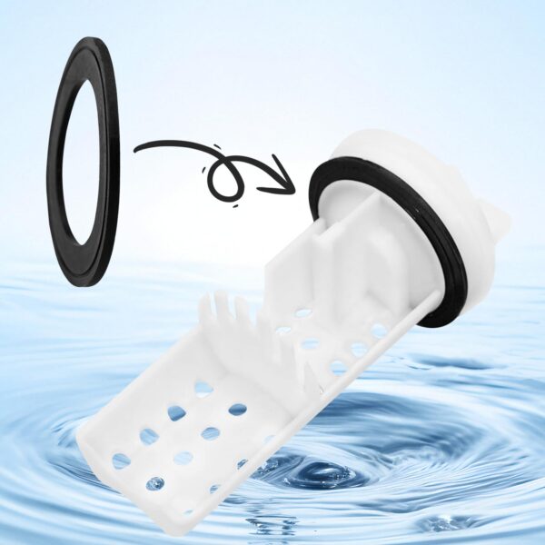 WH11X34741 Washer Drain Pump Filter gasket - Image 6