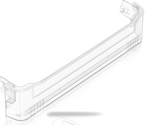 UPGRADED WPW10183971 W10172186 Refrigerator Door Shelf Bin Compatible with Whirlpool Refrigerator Shelf Replacement Part W10183971 Door Shelf Bar Kenmore Fridge Door Shelf Replacement Bottom Door Trim