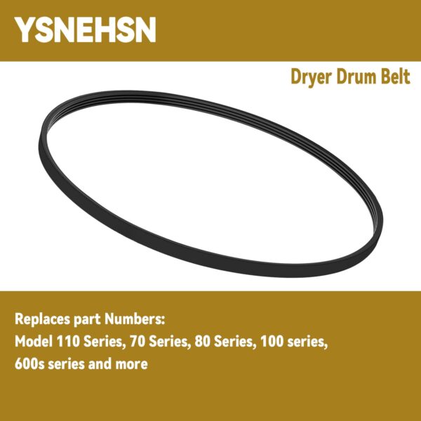 Dryer Drum Belt Fits for Kenmore Model 110 Series 70 Series 80 Series 100 series 600s series Dryer Drum Belt Replacement Parts for Kenmore - Image 4