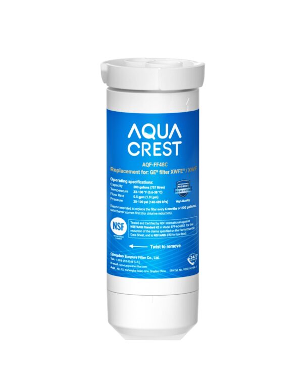 AQUA CREST XWFE® Water Filter, Replacement for GE® XWFE®, Built-in Chip - Image 8