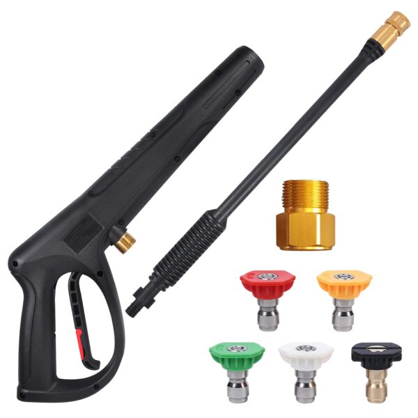 Coyardor Pressure Washer Gun with Extension Wand M22-14 & M22-15 Fitting - Image 2