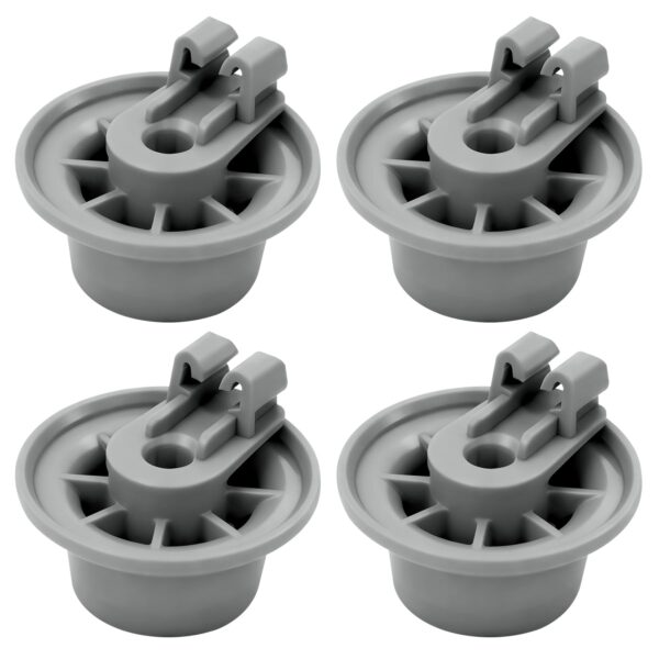 10016657 Fits for Bosch Dishwasher Extended Lower Rack Wheel Kit Replacement for Bosch Dishwasher Rack Wheels (4pack) - Image 5