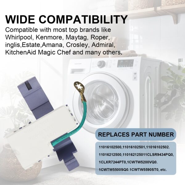 Sikawai 8318084 Washer Lid Switch Replacement Part Compatible with Whirl-Pool Ken-More Washers Replaces AP3180933 PS886960 WP8318084 AP6012742 ES8084 PS11745957 TJ90ES8084 6 Pack - Image 7