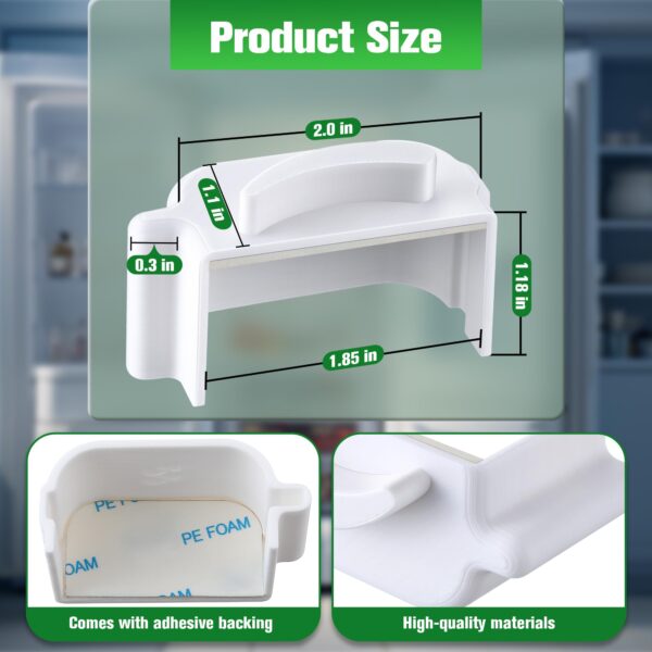 Refrigerator Door Mullion Flipper Compatible with Samsung Repair Part, 1pcs - Image 6