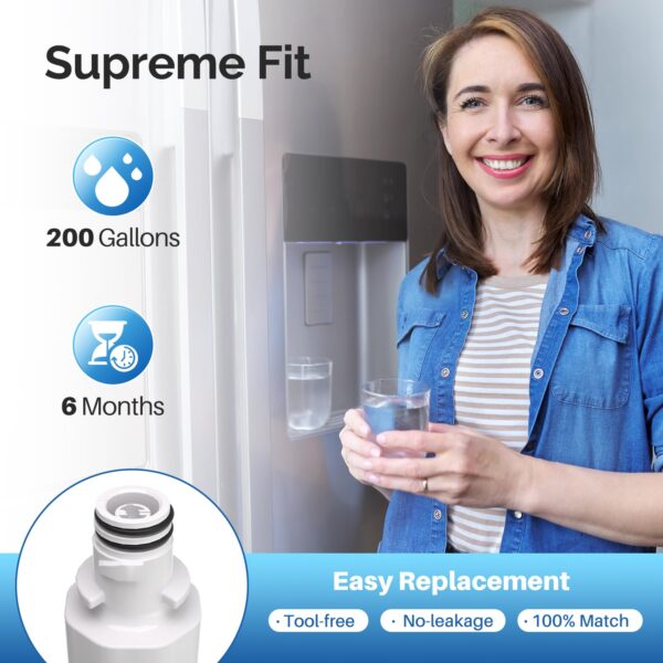 ICEPURE LT1000PC ADQ747935 Water Filter and LT120F Air Filter, 3 Combo - Image 7