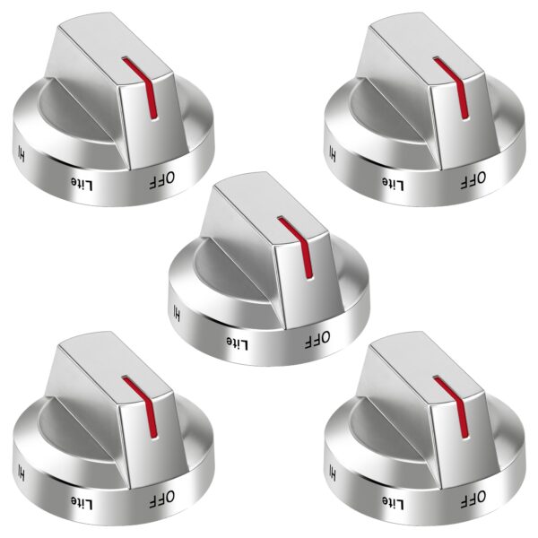 AMI PARTS DG94-03500A/Z Fit for Samsung Gas Stove Knob Replacement (5PCK)