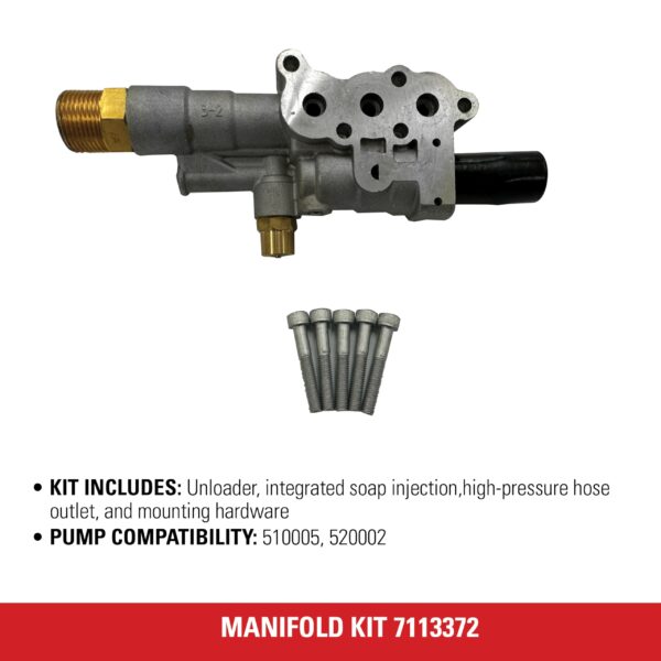 Simpson Manifold Replacement Kit for OEM Technologies Pressure Washer Pumps - Image 5