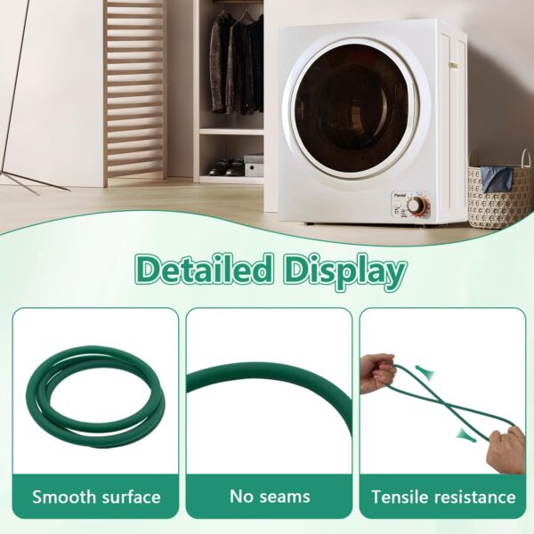 Dryer Blower Fan Belt Mini Compact Dryer(1.50 Cu.ft)- Replacement for Panda PAN725SF - Image 4