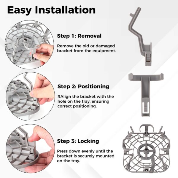 8pcs Bottom Tray Brackets Support Replacement for Momcozy Bottle Washer - Image 2