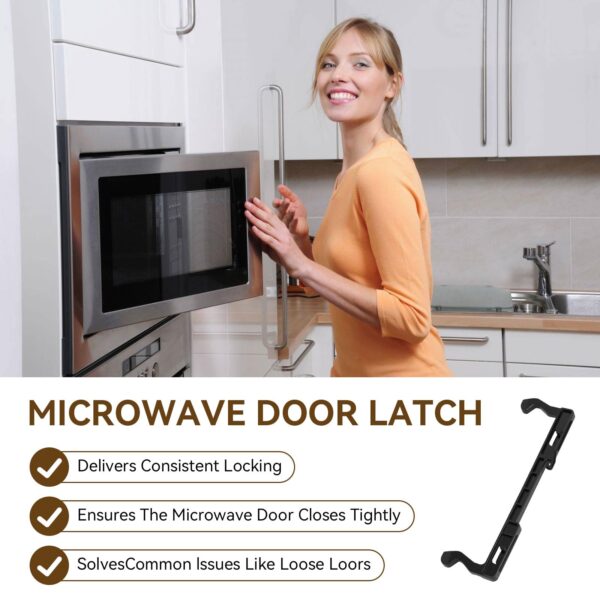 Microwave Oven Door Latch Lever WB02X11096 Parts Replacement for GE - Image 5