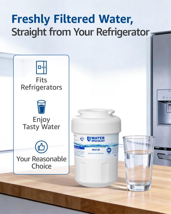Waterspecialist WS613B Water Filter, Replacement for GE® MWF®, 3 Pack - Image 7
