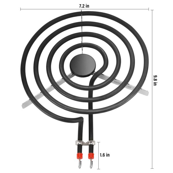 316442300 Range Surface Element 8'' Electric Range Surface Burner Coil Element by Romalon Fit for Frigi-daire Range Stove Cooktop Oven Coil Surface Element - Image 7