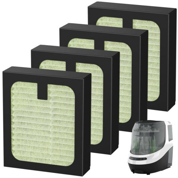 4 Pack HEPA Filter Replacement for Baby Brezza Baby Bottle Washer Pro - Image 7