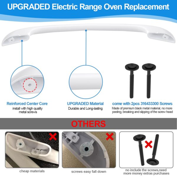 316443601 Oven Handle Replacement for Kenmore Oven Door Handle Replacement - Image 6