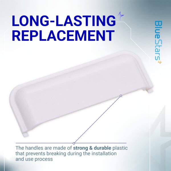 W10861225 W10714516 Dryer Door Handle for Whirlpool Kenmore Maytag Dryers - Image 5