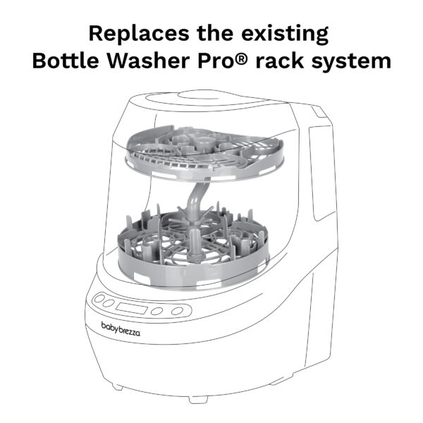 Baby Brezza Bottle Washer Pro Breast Pump Parts Replacement Rack - Image 8