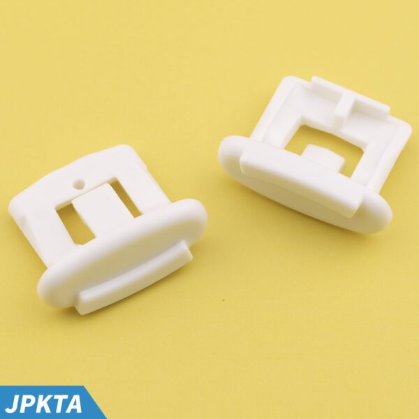 2 Pack WD12X10304 Dishwasher Upper Rack Slide End Cap Stop Clip Replacement Part by JPKTA Compatible with GE Hotpoint Kenmore Dishwashers Top Rack Repalces AP4484666 WD30X97 1556527 WD12X0344 - Image 2
