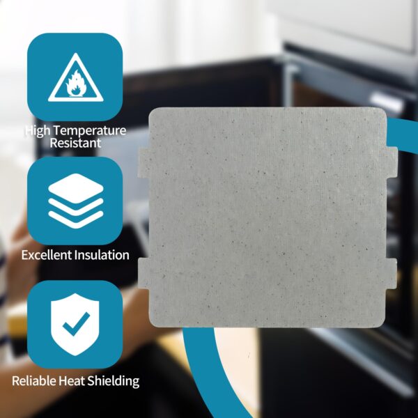 4 PCS Waveguide Cover, Microwave Wave Guide Cover Replacement, Universal Mica Sheets for Microwaves Oven & Toasters, Easily Cut to Fit - Image 5