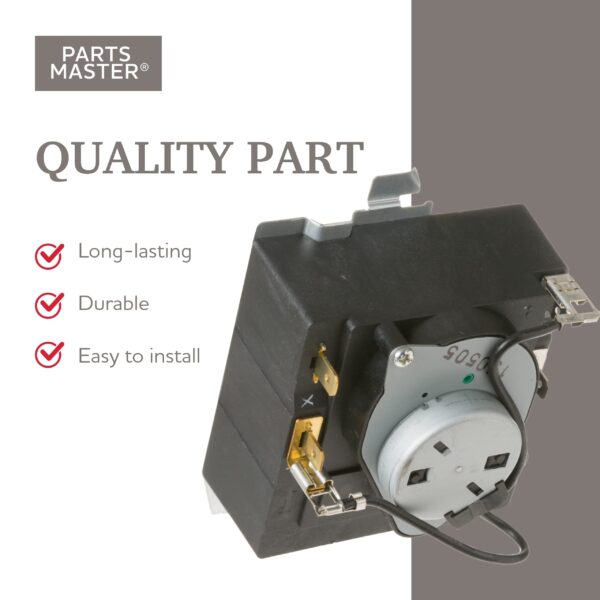 Parts Master Replacement for GE/Hotpoint Dryer Timer - WE4M532, PS8746223, AP5788219, 3029573 - Part for Clothes Dryer Machine - Clothes Dryer Replacement Parts - Image 4