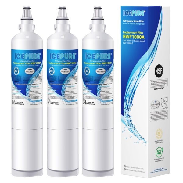 ICEPURE 5231JA2006A Water Filter Replacement for LG LT600P, 3 PACK - Image 7