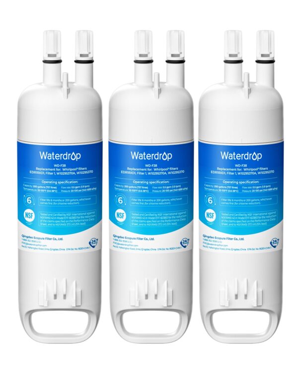Waterdrop EDR1RXD1 Water Filter Replacement for Everydrop® Filter 1, 3 Pack - Image 7