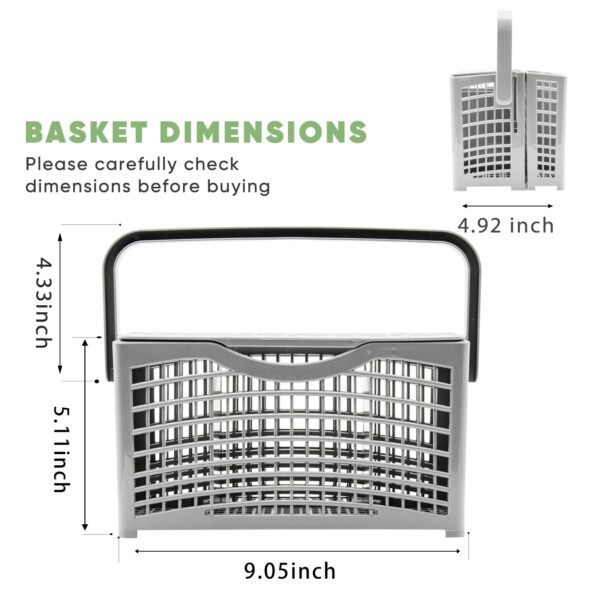 Universal Dishwasher Basket Replacement - 2 in 1 Utensil/Cutlery Basket - Image 7