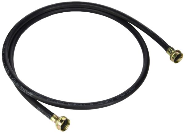 Smart Choice Rubber Washing Machine Fill Hose, 6 Foot, 2 Pack - Image 2