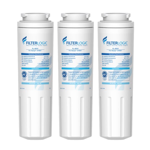 Filterlogic UKF8001 Replacement for EveryDrop Filter 4 Water Filter, 3 Pack - Image 8