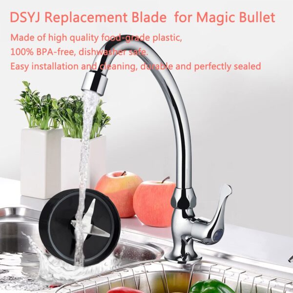 DSYJ 000026 1 Cross Replacement for The Blender Juicer Mixer Black 1Pcs - Image 4