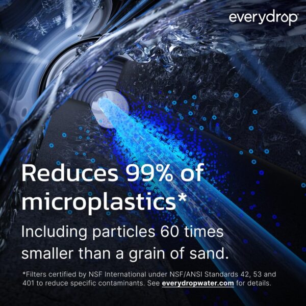 everydrop by Whirlpool Ice & Water Refrigerator Filter A, Blue, EDRARXD1 - Image 8
