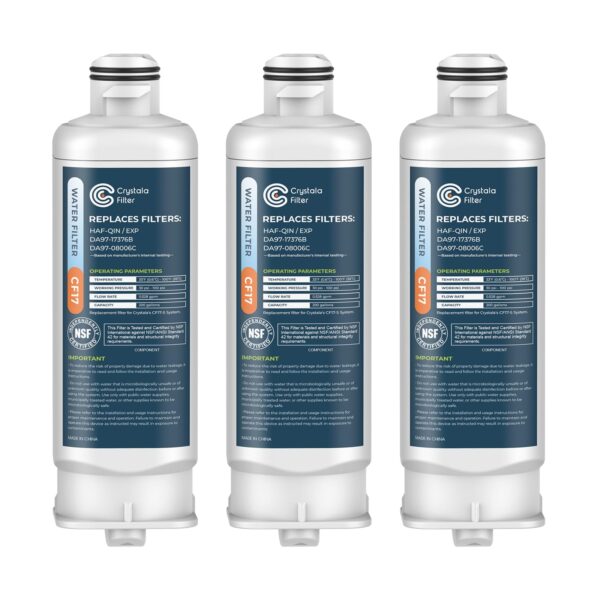 Crystala Filters Replacement for Samsung Water Filter DA97-17376B 3 Pack - Image 7